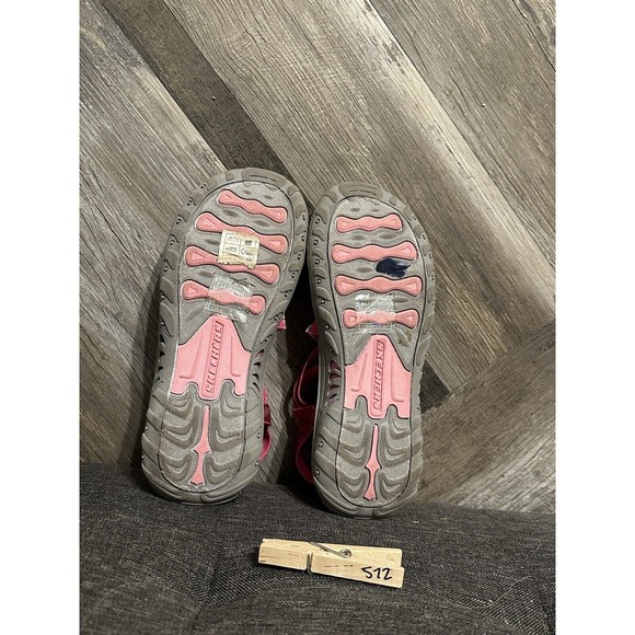 Skechers REGGAE ADVENTURE POPS Girls Size 2 Hot pink - Picture 7 of 8